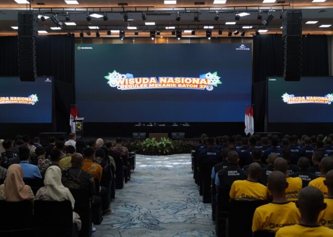 UT School Wisuda 292 Mekanik Alat Berat, Siap Terjun ke Industri Nasional