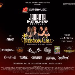 Freedom Call Guncang Jakarta 13 Mei 2026, Siap Bawa Euforia Happy Power Metal!