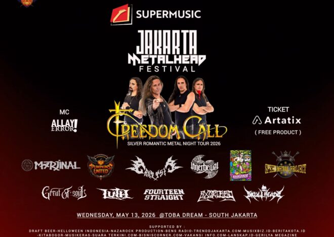 Freedom Call Guncang Jakarta 13 Mei 2026, Siap Bawa Euforia Happy Power Metal!