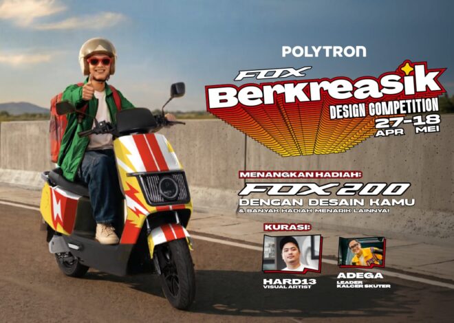 Keren! Pemenang Kompetisi Desain Polytron Bisa Bawa Pulang FOX 200 Custom
