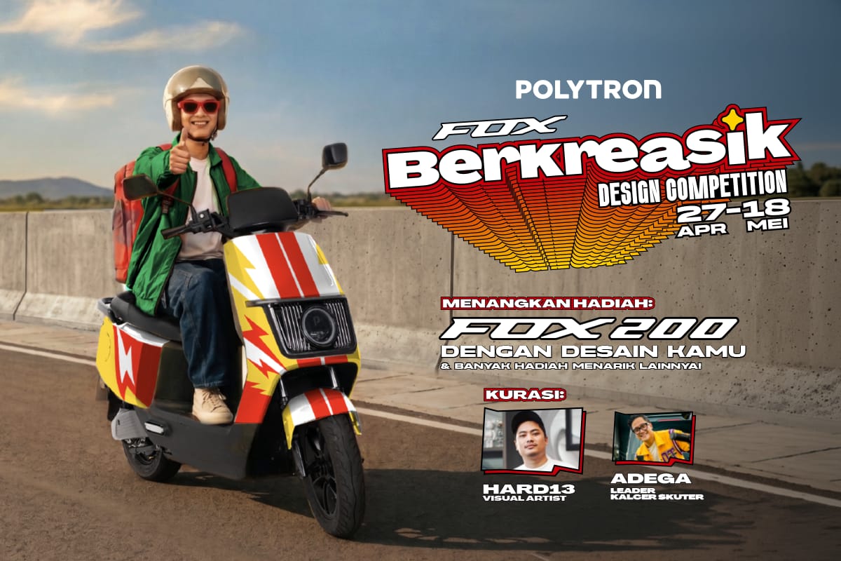Keren! Pemenang Kompetisi Desain Polytron Bisa Bawa Pulang FOX 200 Custom