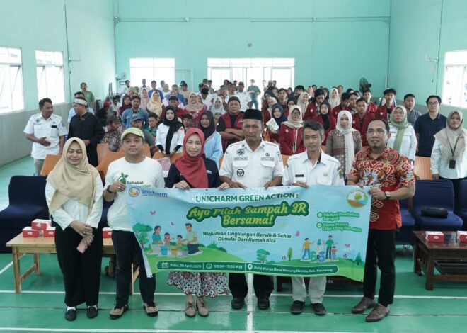 Unicharm Edukasi Pilah Sampah di Karawang untuk Dukung Pengurangan Sampah Nasional 2029