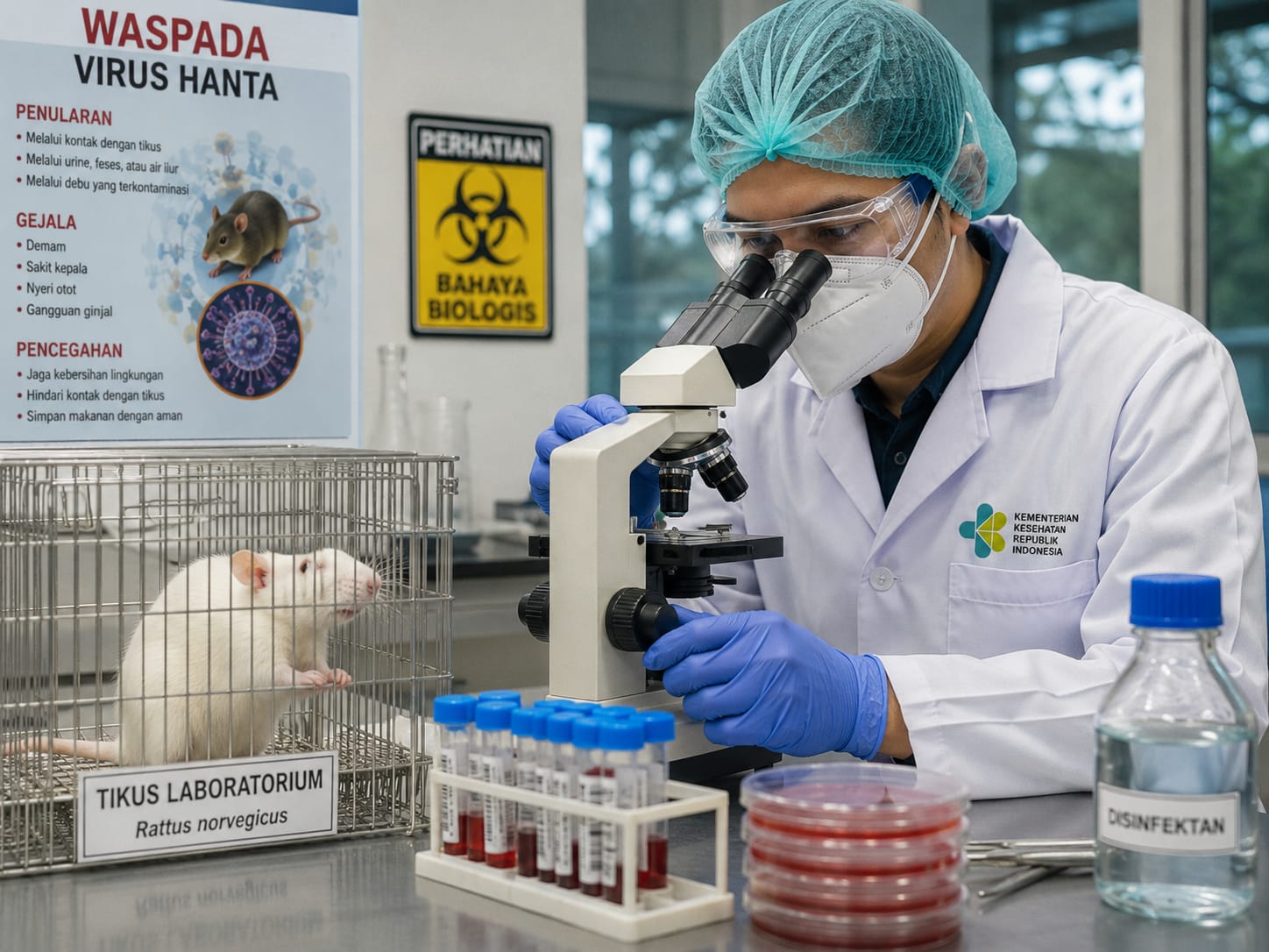 Indonesia Nihil Kasus Hantavirus HPS, Kemenkes Perkuat Surveilans dan Rumah Sakit Rujukan