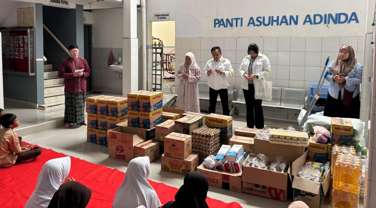 Aksi Sosial PT Lintas Armada Indonesia Bantu Penghuni Panti di Jakarta