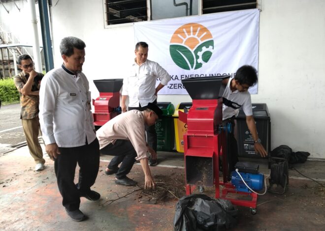 Arunika Energi Indonesia Dorong Pengelolaan Sampah Modern Lewat Mesin Pencacah Organik Baru