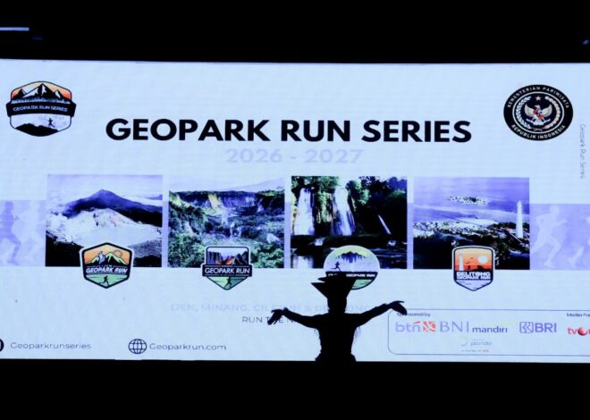 Geopark Run Series 2026โ2027, Cara Baru Menikmati Wisata Alam Lewat Olahraga