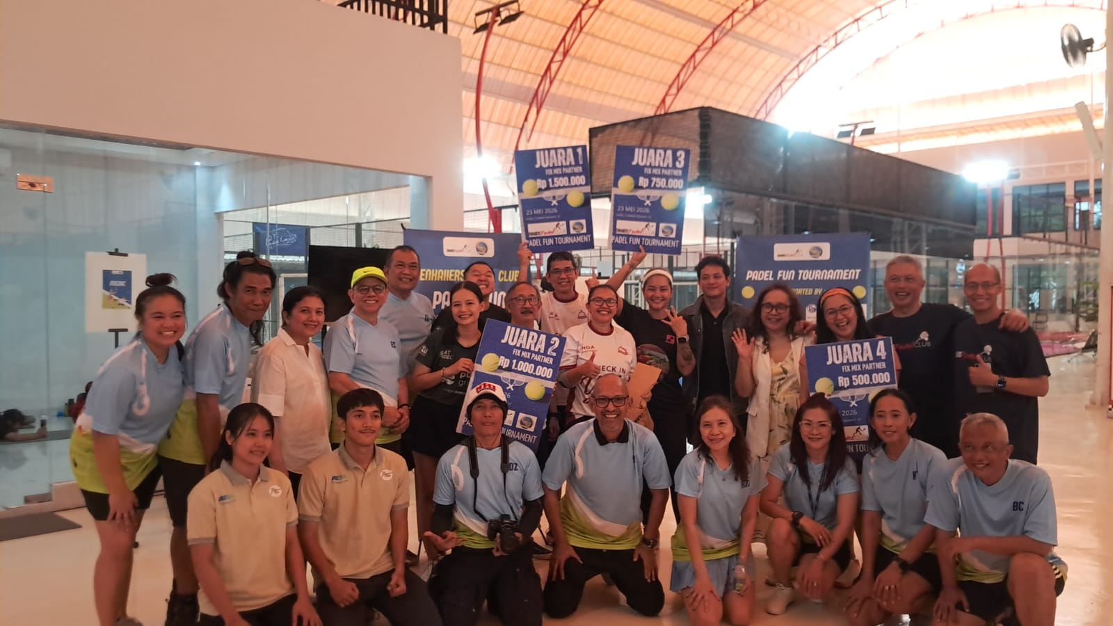 EPC Fun Padel Tournament 2026 Sukses Digelar, Satukan Alumni NHI Bandung Lintas Generasi