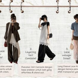 Fashion Lace Kembali Hits, Ini Tips Styling Ala Gen Z Biar Makin Estetik