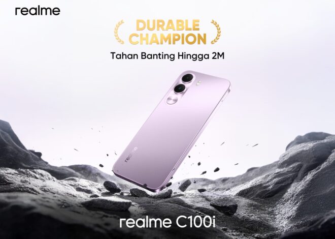 realme C100i Cocok untuk Anak Muda Aktif dengan Baterai 7000mAh Tahan Seharian