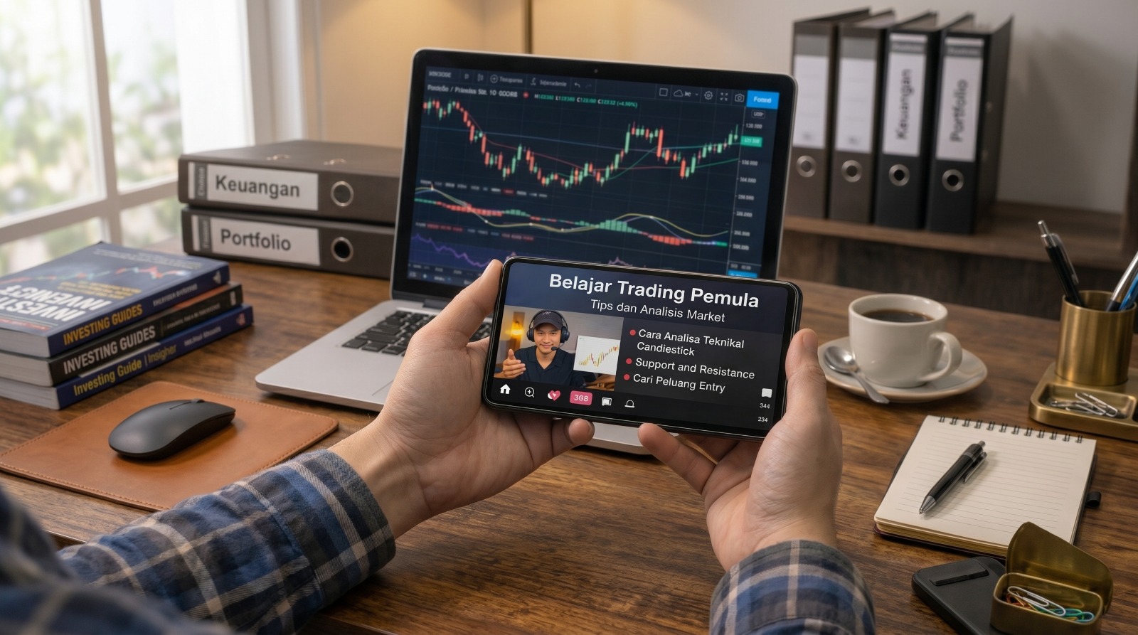 4 Cara Belajar Trading untuk Pemula agar Tidak Asal Coba