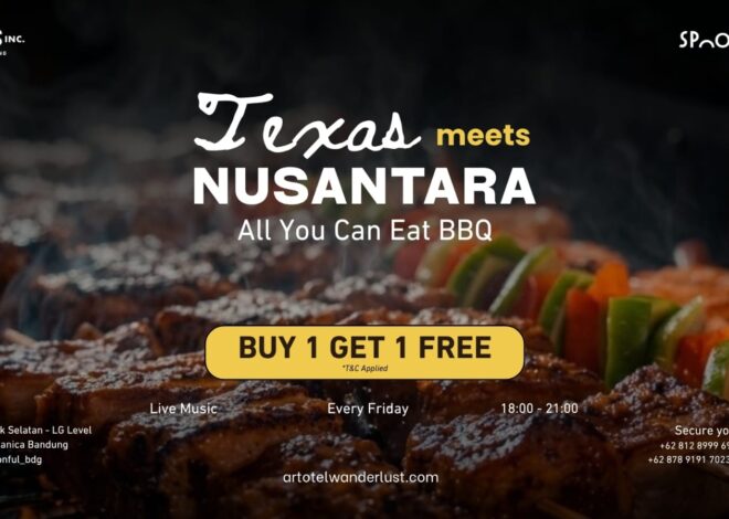 Texas Meets Nusantara, Sensasi All You Can Eat BBQ Unik di ROOMS INC D’Botanica Bandung