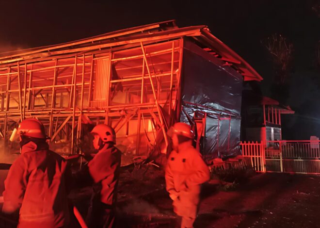 Api Lahap Kandang Ayam Broiler di Caringin, Penyebab Masih Diselidiki