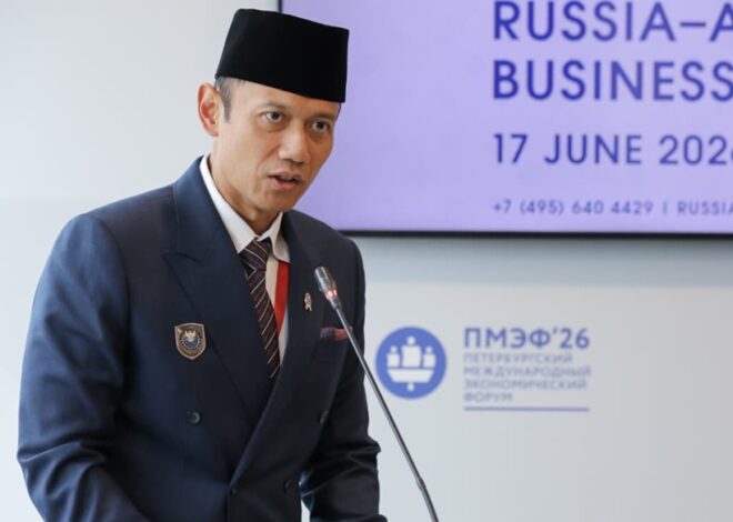 AHY Ajak Rusia dan Eurasia Bangun Infrastruktur Tahan Iklim, Dorong Kolaborasi Giant Sea Wall
