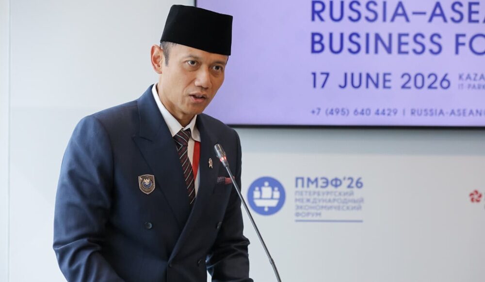 AHY Ajak Rusia dan Eurasia Bangun Infrastruktur Tahan Iklim, Dorong Kolaborasi Giant Sea Wall