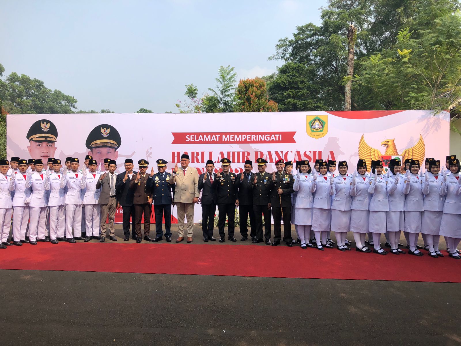 Hari Lahir Pancasila dan HJB ke-544, Pemkab Bogor Perkuat Semangat Persatuan dan Kebangsaan
