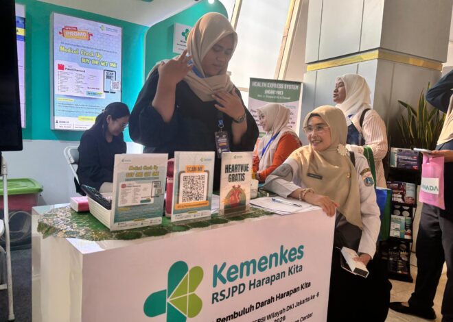 RSJPD Harapan Kita Hadirkan Edukasi dan Skrining Jantung Gratis di IRSJAM Expo 2026