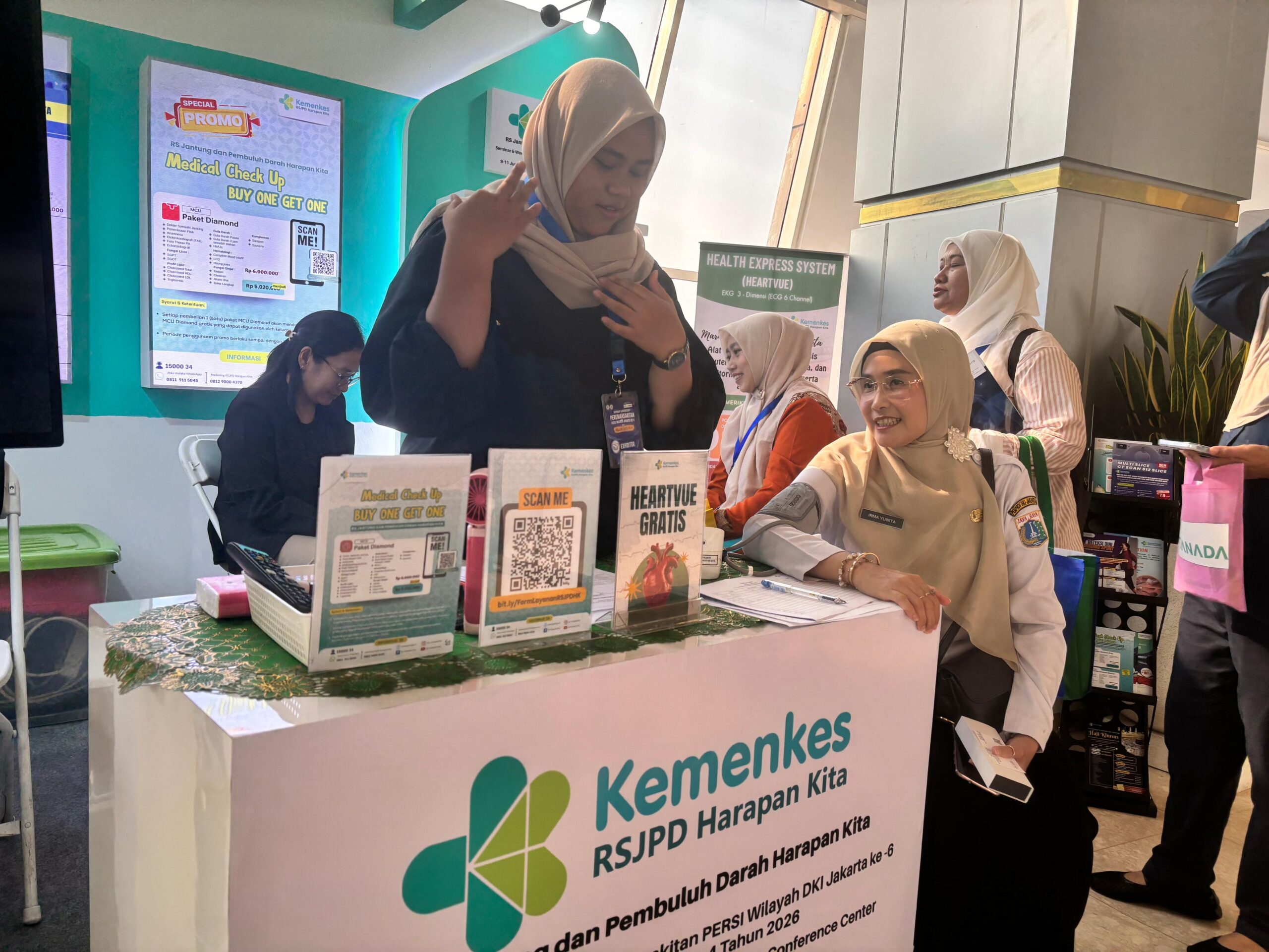 RSJPD Harapan Kita Hadirkan Edukasi dan Skrining Jantung Gratis di IRSJAM Expo 2026