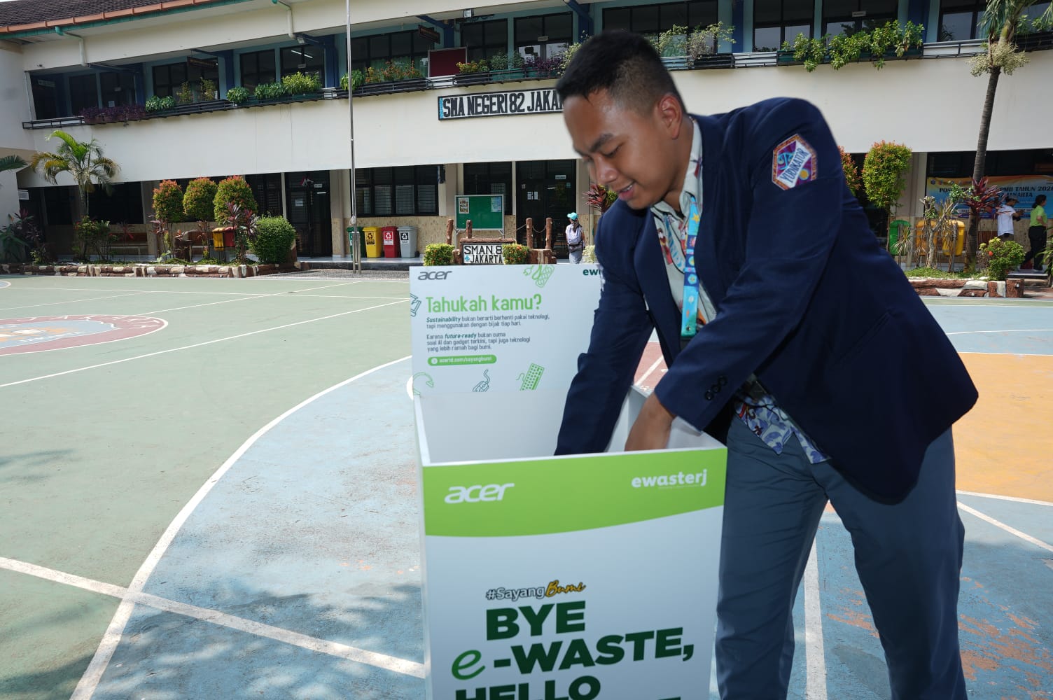 Acer Ajak Ribuan Siswa #SayangBumi, Targetkan Pengumpulan 5 Ton E-Waste hingga Akhir 2026