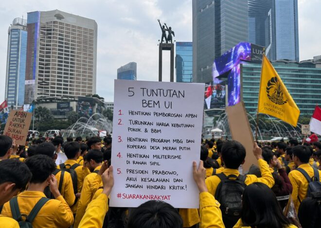 BEM UI Siap Gelar Aksi di Bundaran HI, Bawa Lima Tuntutan untuk Pemerintah