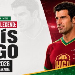 Legenda Sepak Bola Dunia Luís Figo Bakal Meriahkan Puncak Pesta Bola HGI 2026 di Jakarta