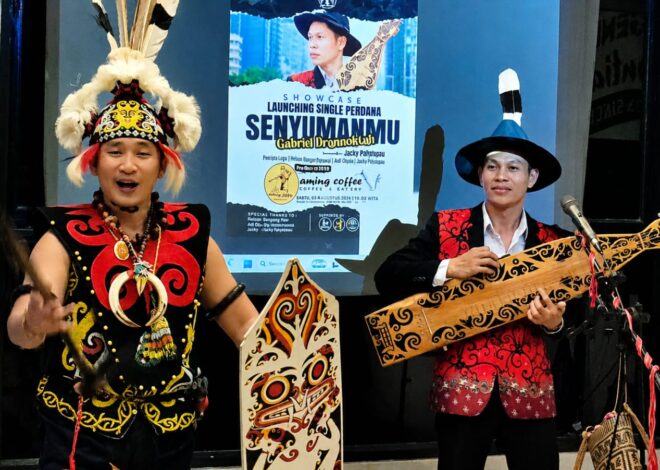 Gabriel Drannoktah Debut Lewat Single “Senyumanmu”, Padukan Sape’ Dayak dan Musik Modern
