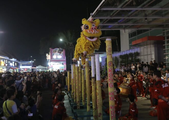 Serunya Atraksi Barongsai di Jakarta Fair 2026, Anak-anak hingga Dewasa Antusias Menonton