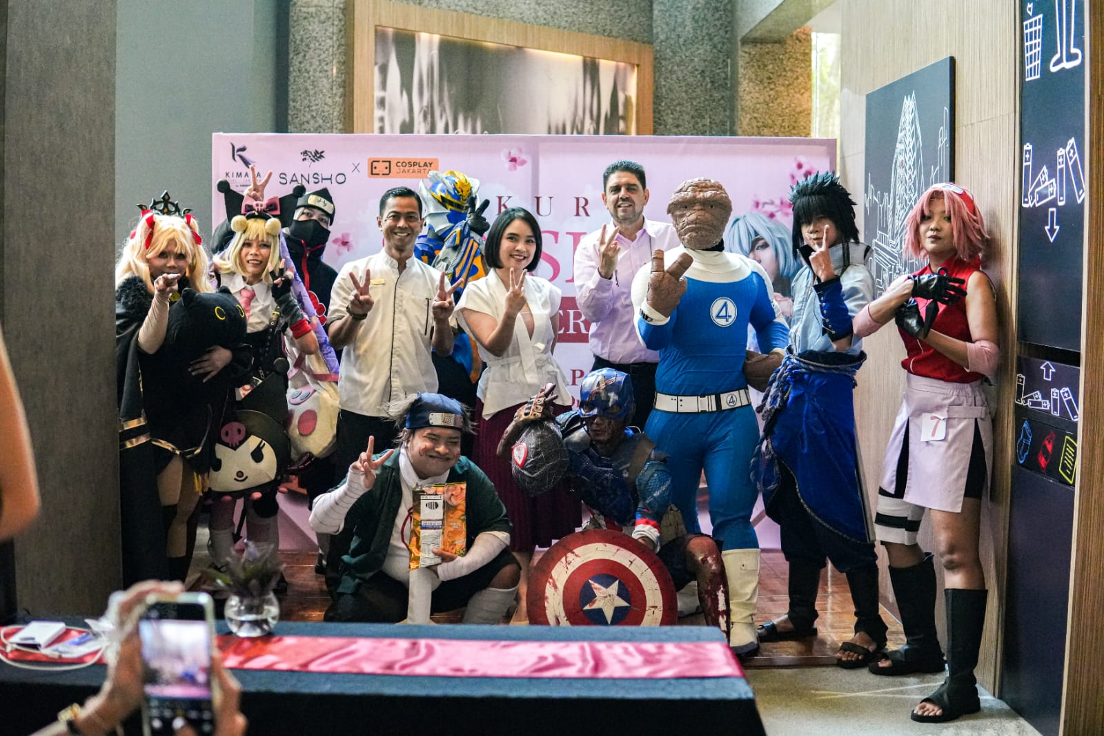 Sakura Sansho 2nd Anniversary Meriah, Hadirkan Japanese Buffet dan Coswalk Competition
