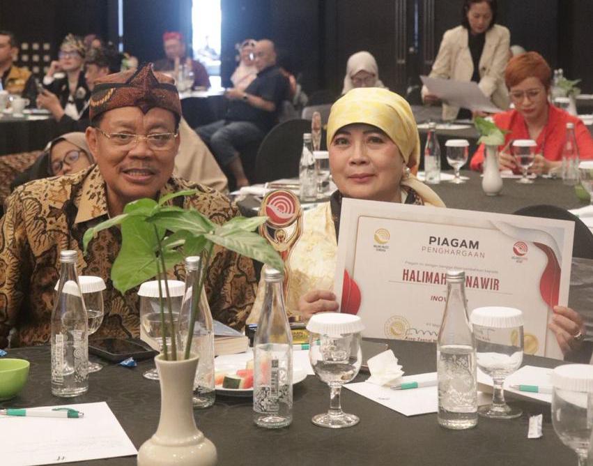 Halimah Munawir Raih Penghargaan Inovator pada HUT PT Majmu Musti Sundaya 2026