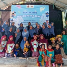 Penuh Keceriaan, TK Plus Putra Bangsa Lepas Angkatan III Lewat Pentas Seni