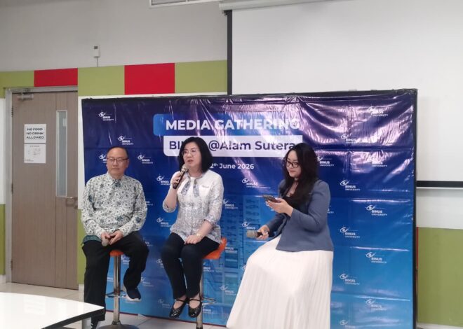 BINUS @Alam Sutera Hadirkan Solusi Pendidikan untuk Masa Depan Karier yang Lebih Pasti di Era AI