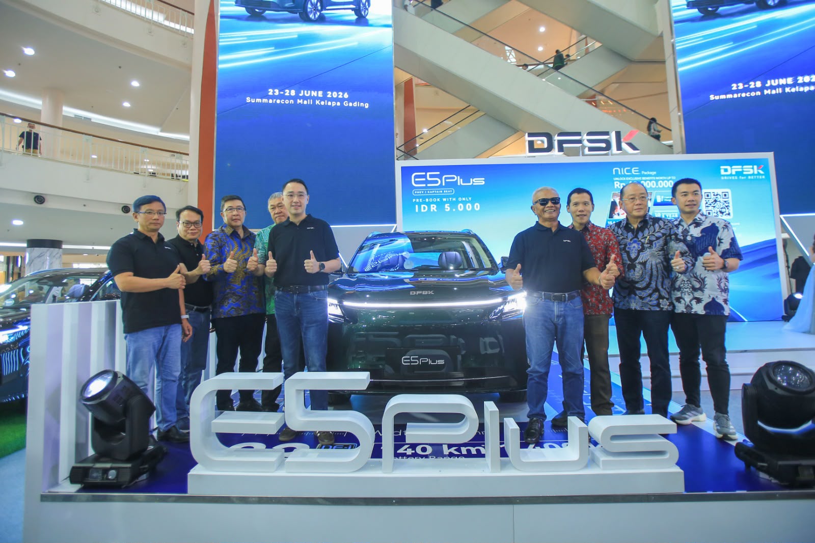 DFSK E5 Plus Resmi Dibuka untuk Pre-Booking, Konsumen Bisa Dapat Benefit Hingga Rp60 Juta