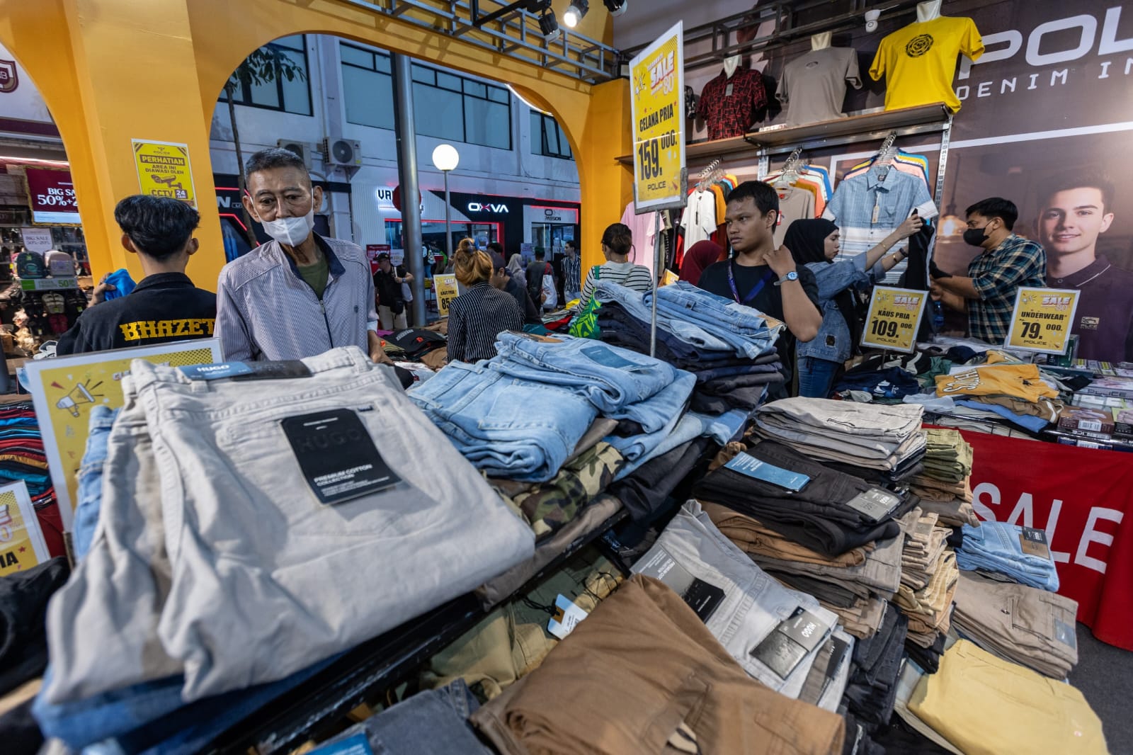 Mega Sale Fesyen Pria di Jakarta Fair 2026, Diskon Hingga 70 Persen dan Harga Mulai Rp50 Ribu