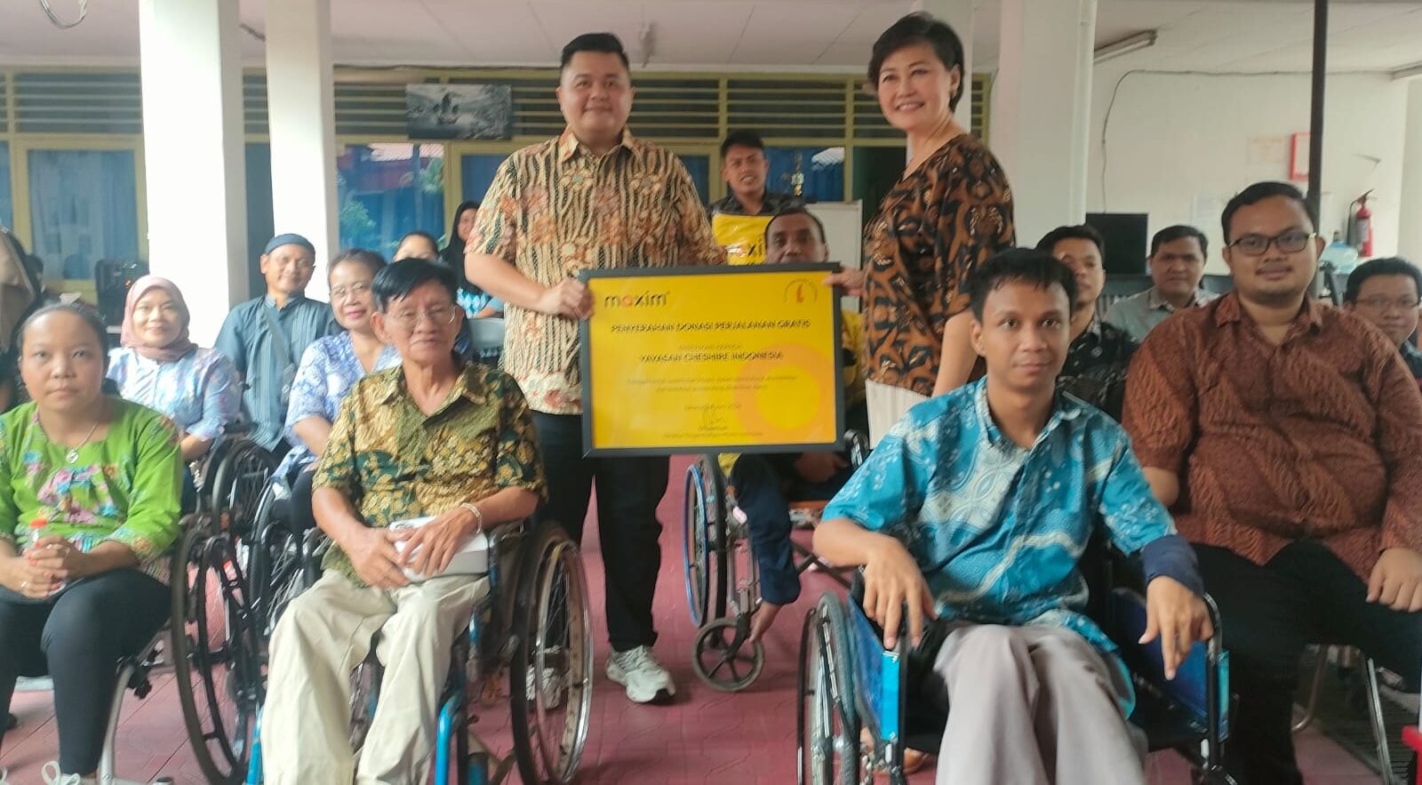 Maxim dan Yayasan Cheshire Indonesia Buka Peluang Kerja Inklusif bagi Penyandang Disabilitas