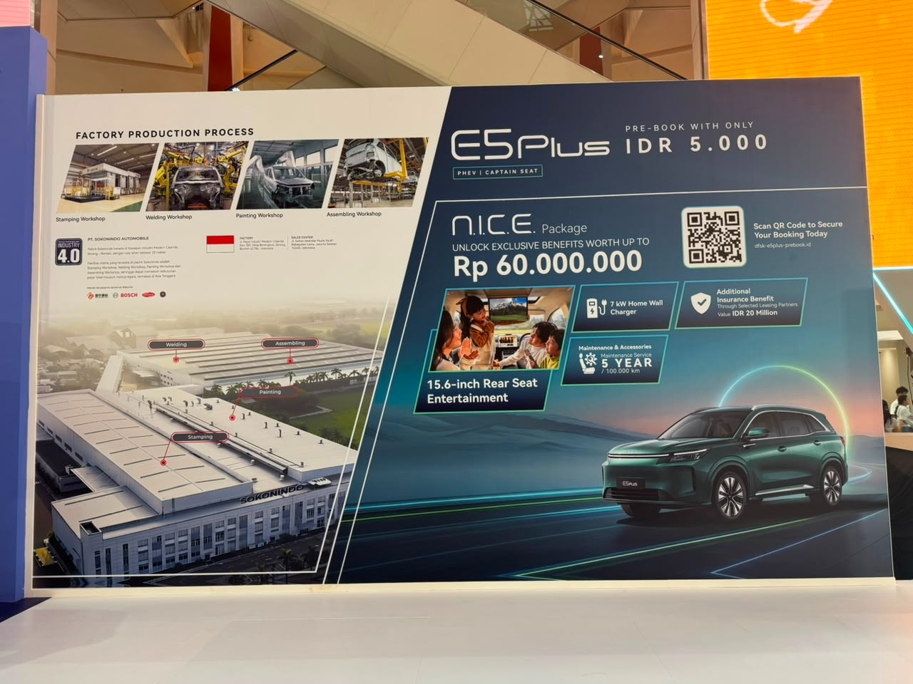 DFSK E5 Plus Diserbu Konsumen, Ratusan Unit Langsung Terpesan di Hari Pertama Pre-Booking