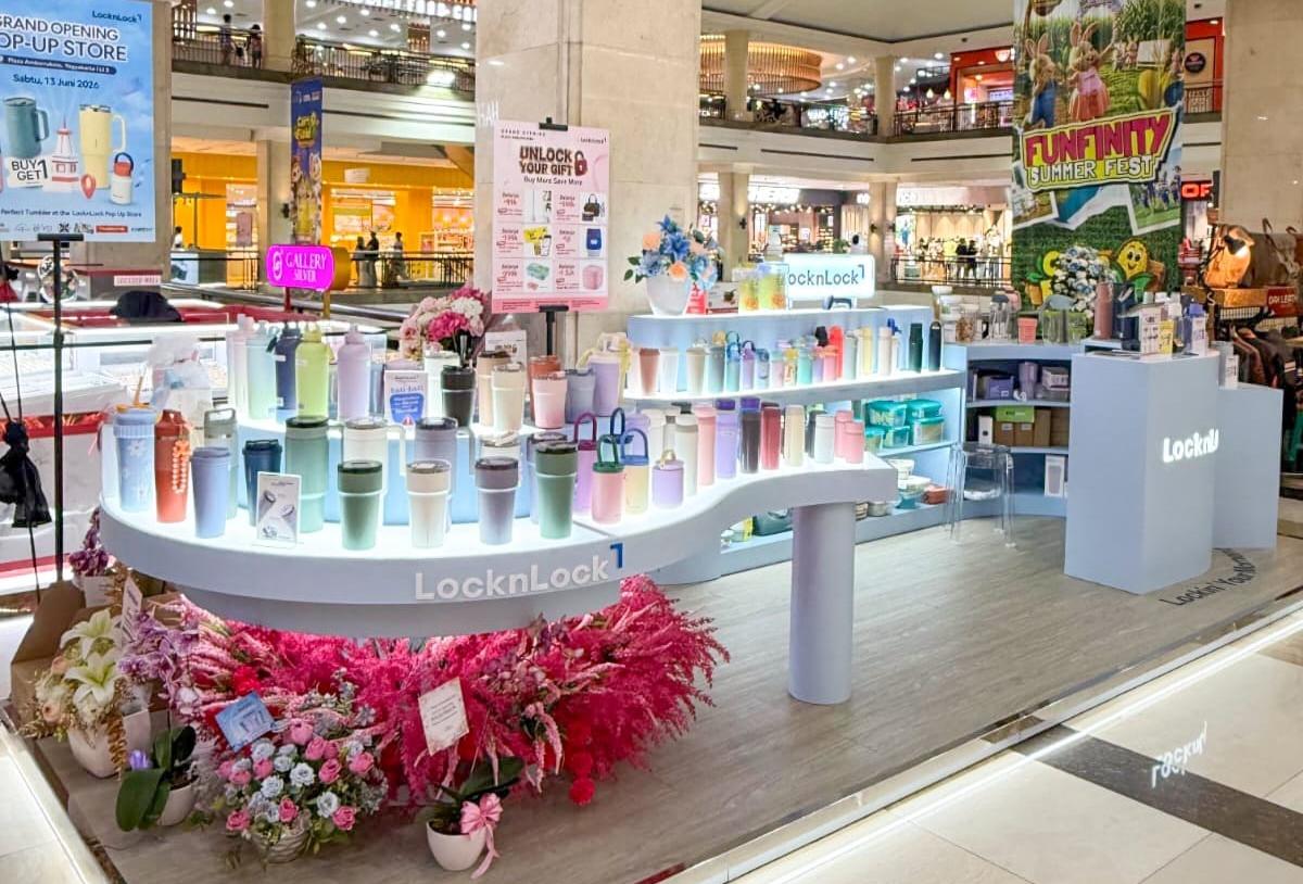 LocknLock Buka Pop Up Store Tumbler Pertama di Yogyakarta, Surga Baru Pecinta Drinkware