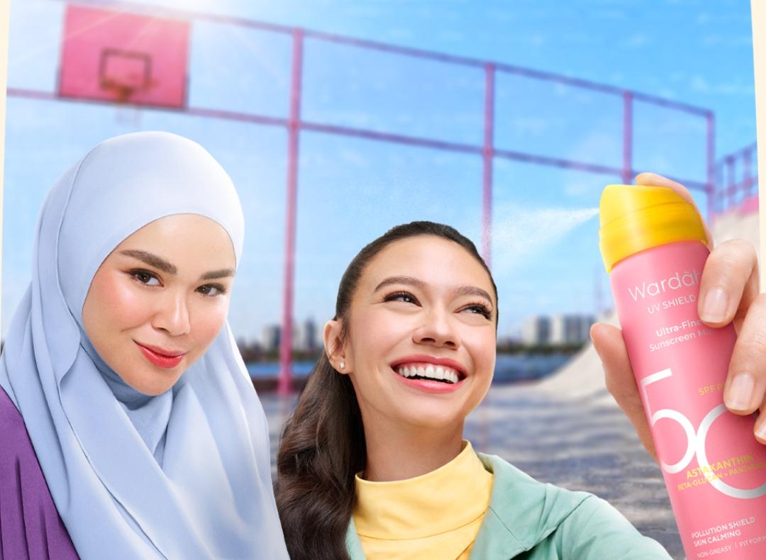 Wardah Luncurkan Sunscreen Mist Praktis, Re-Apply Sunscreen Kini Tak Takut Makeup Geser