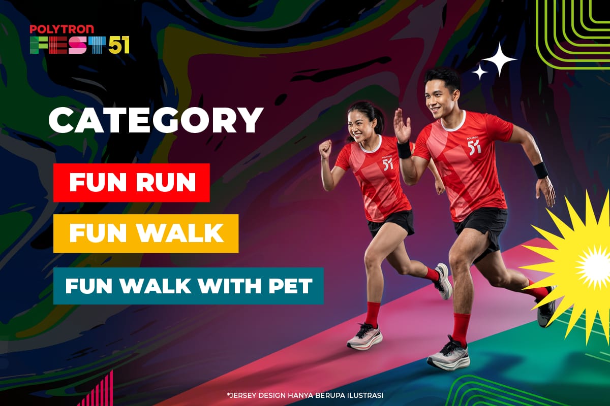 Polytron Fest 51 Resmi Dibuka, Siap Guncang GBK dengan Fun Run hingga Jalan Santai Bareng Hewan Peliharaan