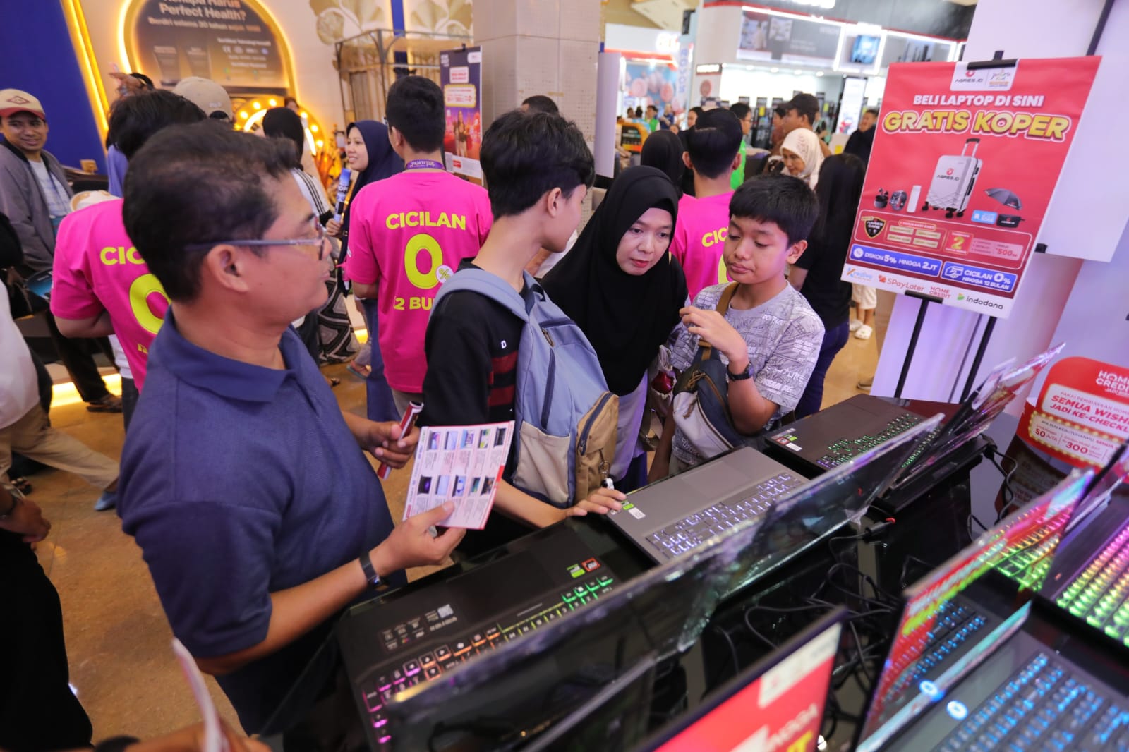 Jakarta Fair 2026 Banjir Promo Elektronik, Laptop Diskon Sampai Belasan Juta Rupiah