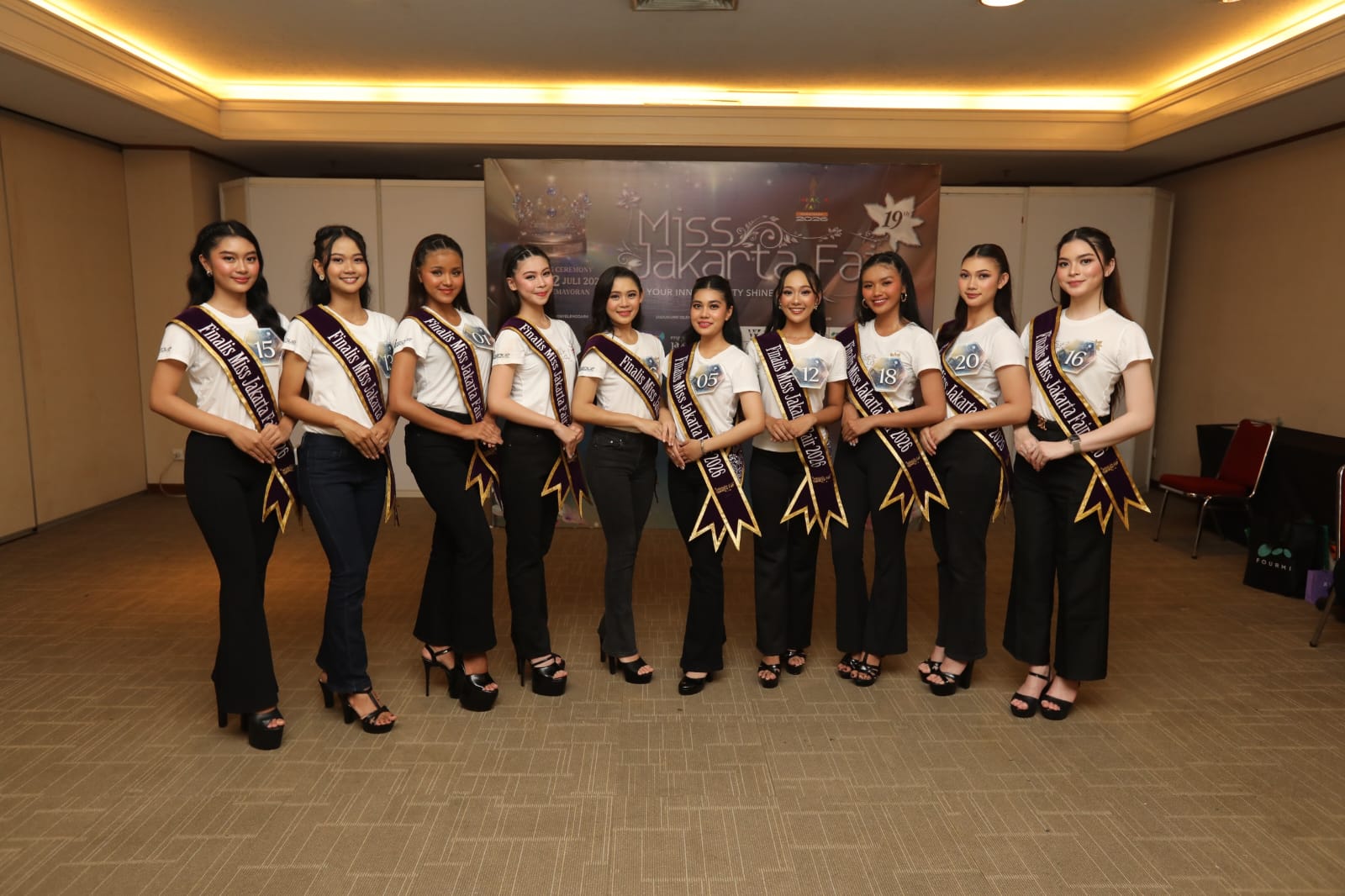 Top 10 Finalis Miss Jakarta Fair 2026 Terpilih, Siap Rebut Mahkota di Grand Final