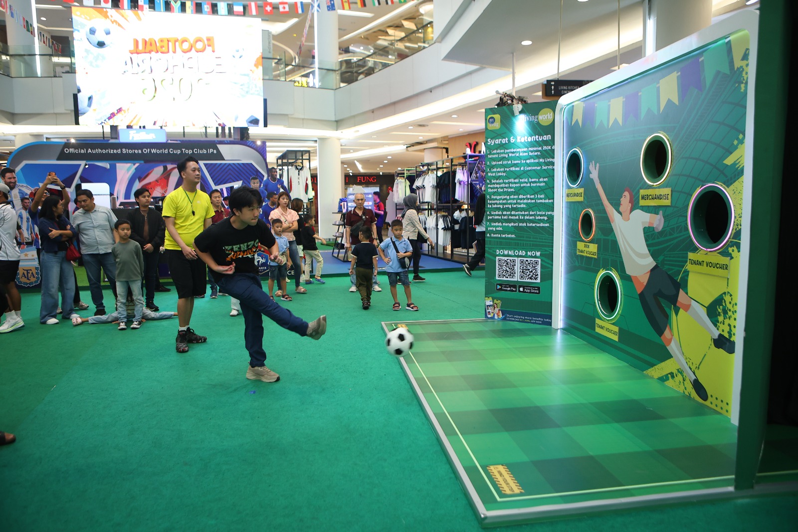 Football Euphoria 2026 Ramaikan Liburan Sekolah di Living World Alam Sutera