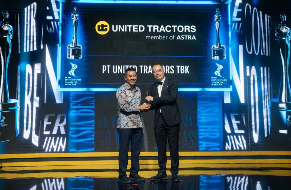 Komitmen pada SDM dan Keberlanjutan, United Tractors Raih Penghargaan HR Asia 2026