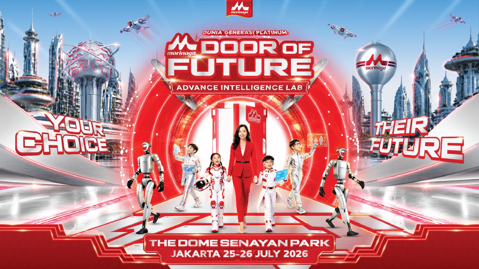 Hari Anak Nasional 2026, Morinaga Hadirkan Door of Future untuk Dukung Tumbuh Kembang Anak
