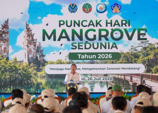 Menteri Trenggono: Rehabilitasi Mangrove Menjadi Kunci Menjaga Ketahanan Pangan dan Perikanan