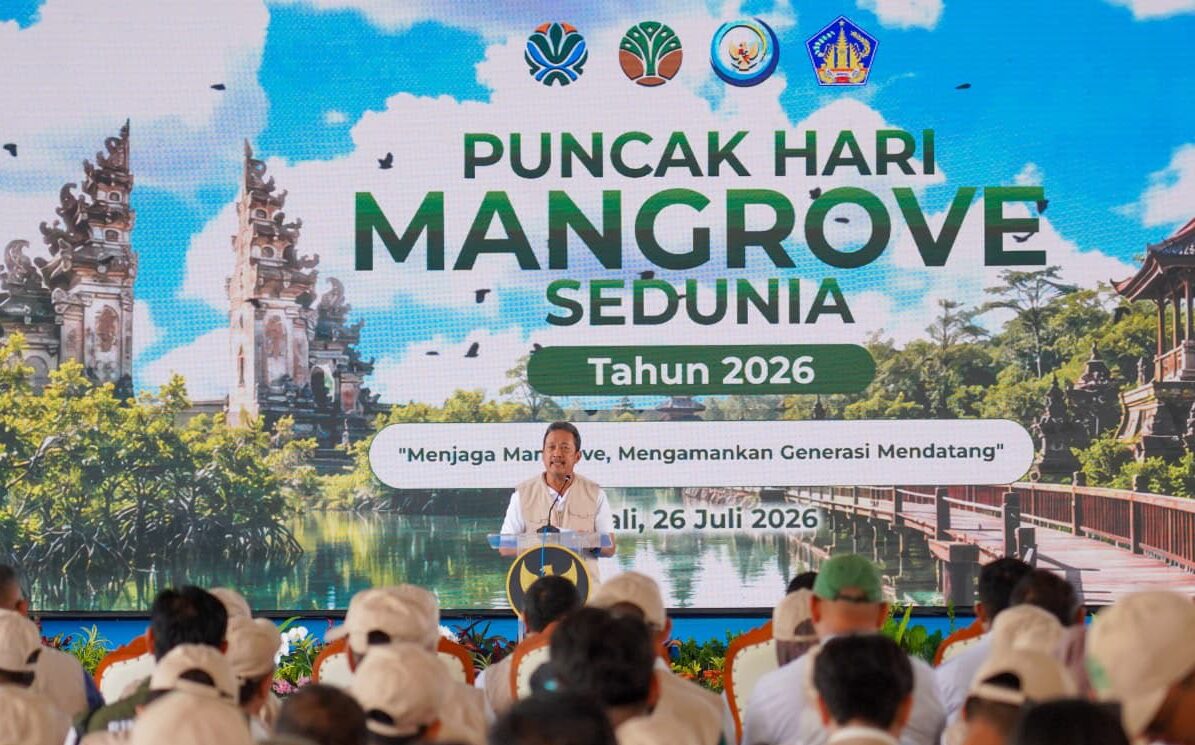 Menteri Trenggono: Rehabilitasi Mangrove Menjadi Kunci Menjaga Ketahanan Pangan dan Perikanan