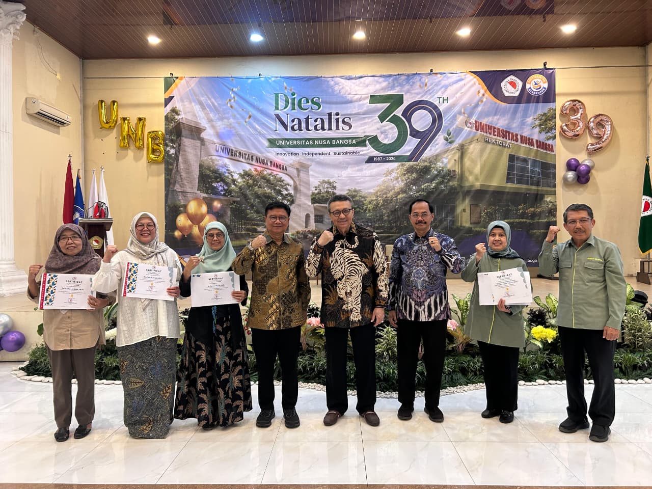 Universitas Nusa Bangsa Peringati Dies Natalis ke-39 dan Tutup Satu Nusa Fest 2026
