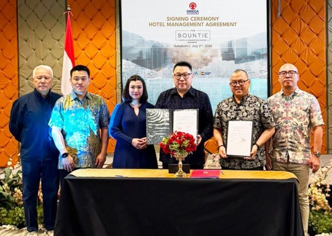 Omega Hotel Management Teken LOI Pengoperasian The Bountie Hotel Sukabumi, Perkuat Portofolio Circle Collections