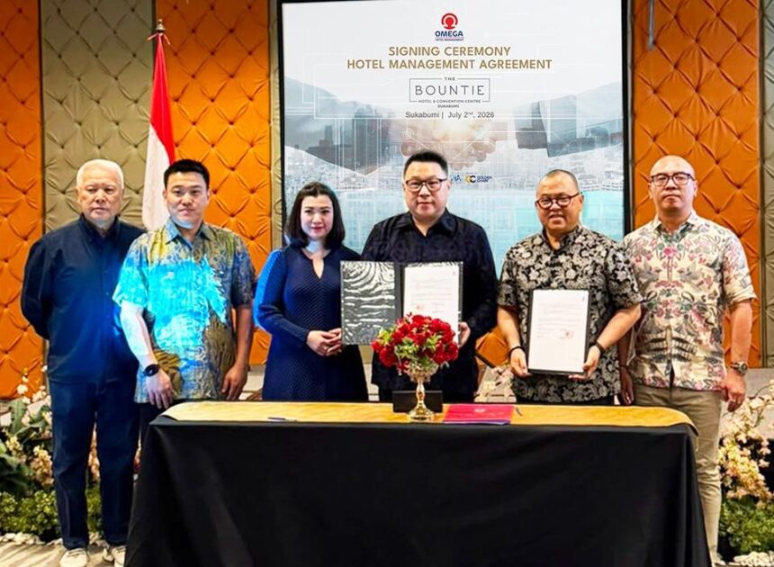 Omega Hotel Management Teken LOI Pengoperasian The Bountie Hotel Sukabumi, Perkuat Portofolio Circle Collections