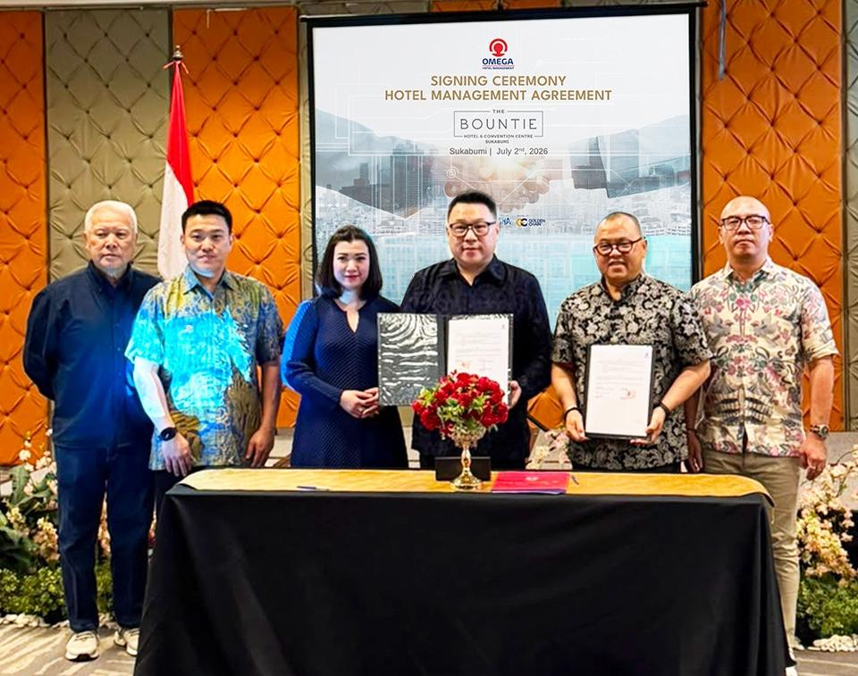 Omega Hotel Management Teken LOI Pengoperasian The Bountie Hotel Sukabumi, Perkuat Portofolio Circle Collections