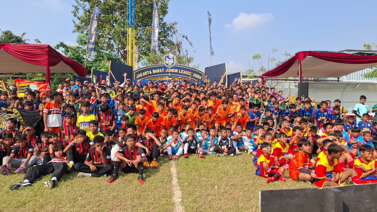 JBJL 2026 Jadi Panggung Talenta Muda, PSSI Jakarta Barat Perkuat Pembinaan Sepak Bola Usia Dini