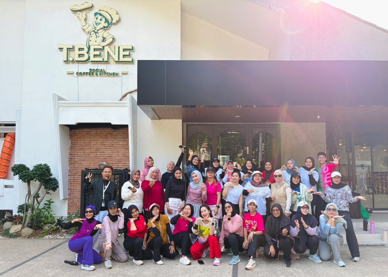 Move, Sweat & Smile, Cara Seru Tbene Social Coffee & Kitchen Ajak Warga Bogor Hidup Lebih Sehat